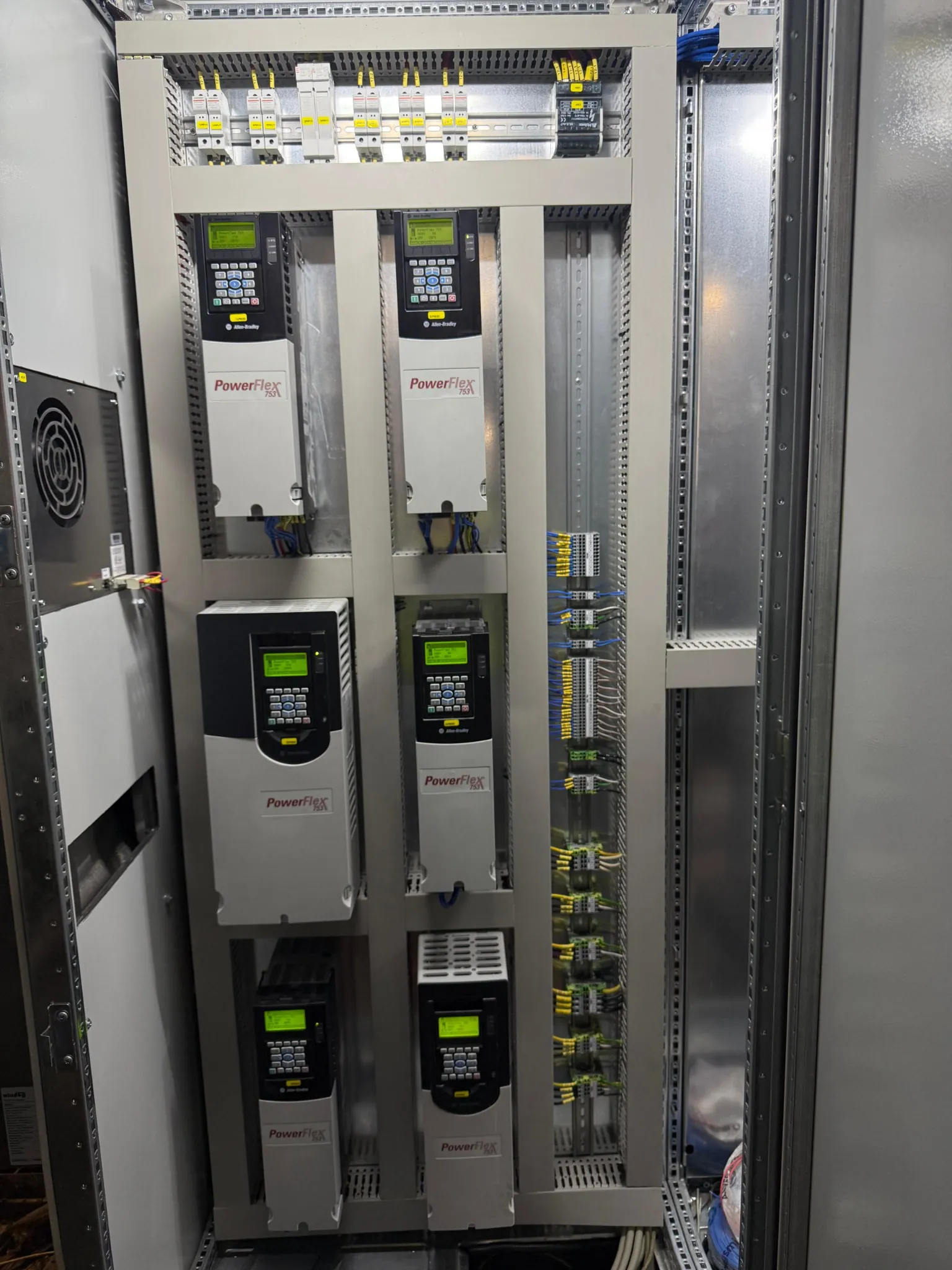 PowerFlex 753 sürücü panosu