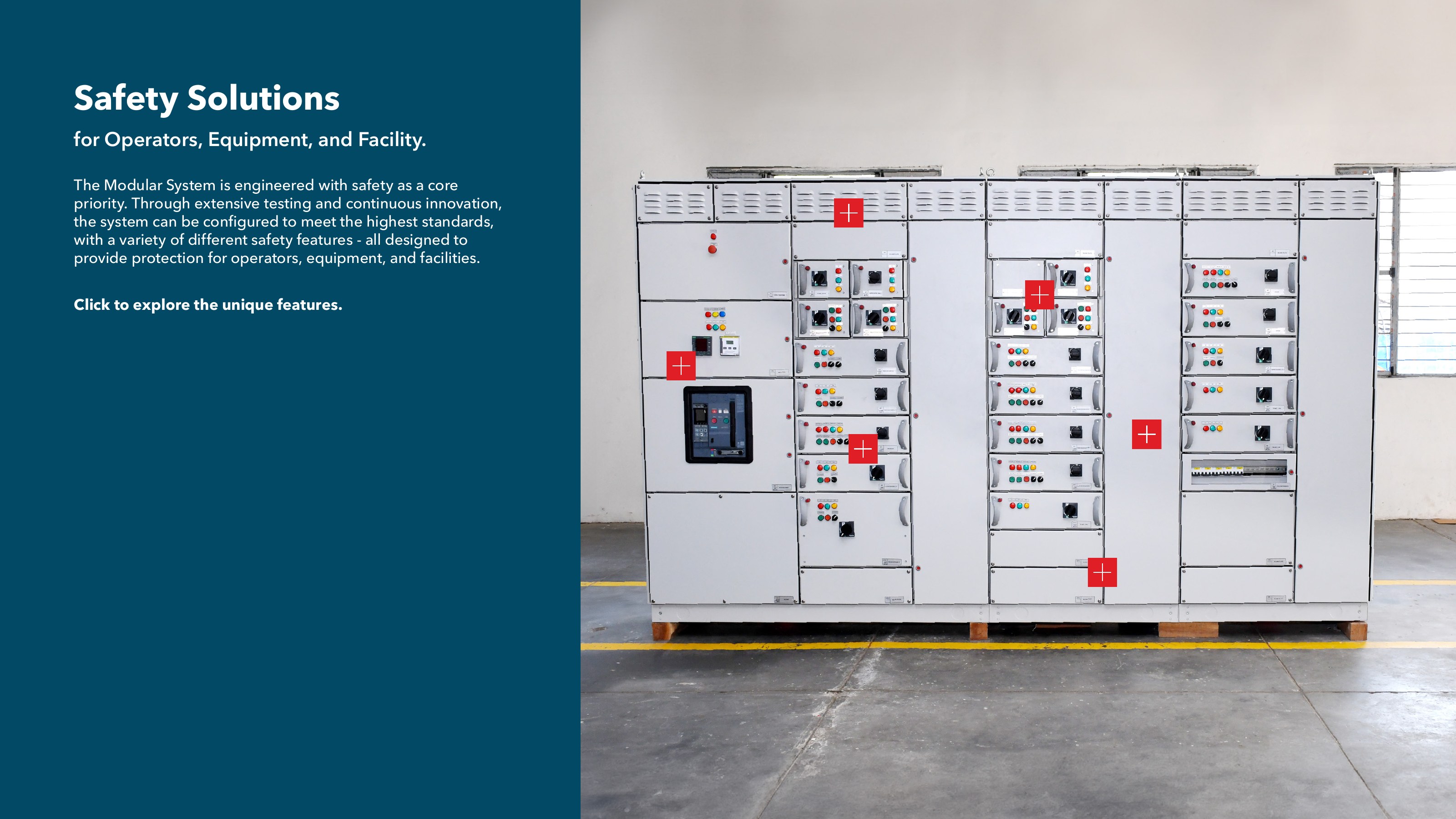 CUBIC Modular System alçak gerilim MCC pano sistemi